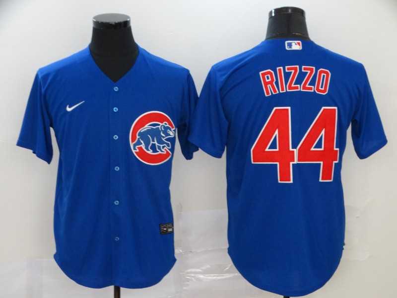 Cubs 44 Anthony Rizzo Royal 2020 Nike Cool Base Jersey,We sell and wholesale Cubs 44 Anthony Rizzo Royal 2020 Nike Cool Base Jersey on line form chian!